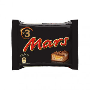 Snack de Chocolate Mars Pack 3