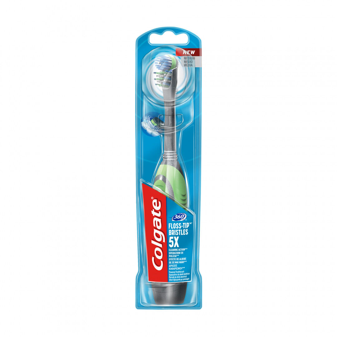 Escova de Dentes Elétrica Média 360 Floss-Tip