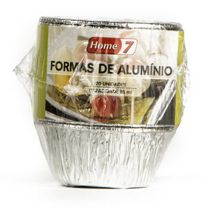 Formas de Alumínio Redondas 85ml