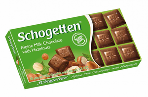 Tablete de Chocolate de Leite com Avelãs