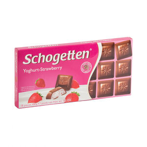 Tablete de Chocolate de Leite e Morango