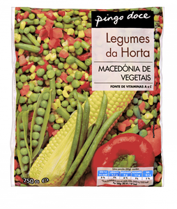 Macedónia de Vegetais Congelada