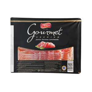 Presunto Serrano Fatiado Gourmet Premium 14 Meses de Cura