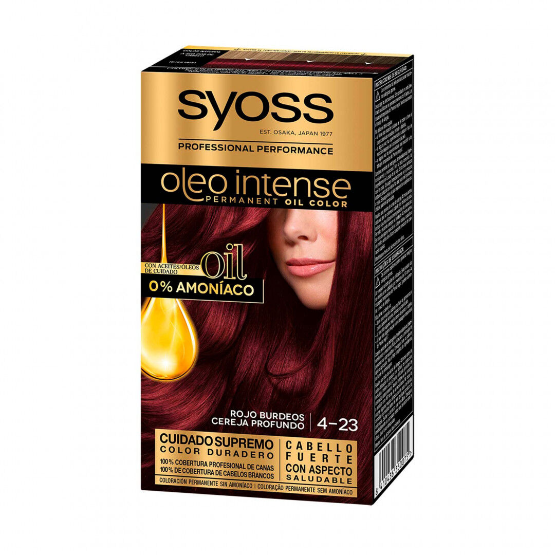 Coloração Syoss Oleo Intense Cereja Profundo 4.23