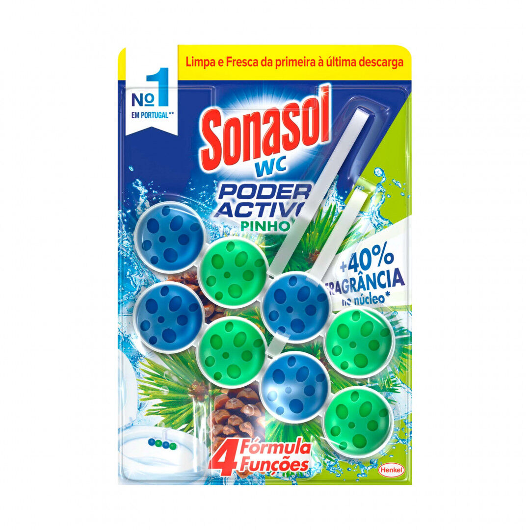 Bloco Sanitário Duplo Poder Ativo Pinho