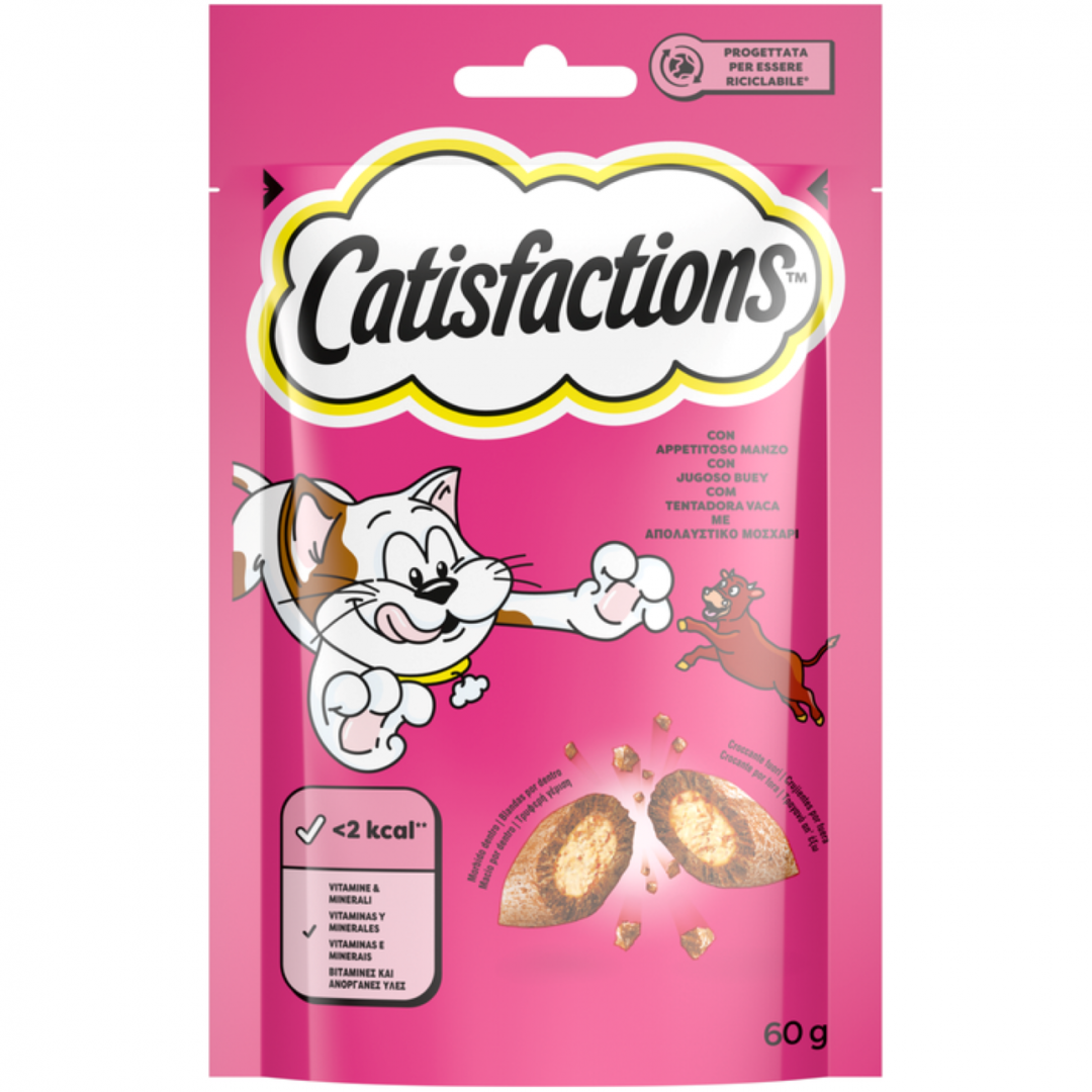 Snack para Gato com Vaca