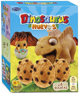 Bolachas Dinosaurus Ovos Pack 4