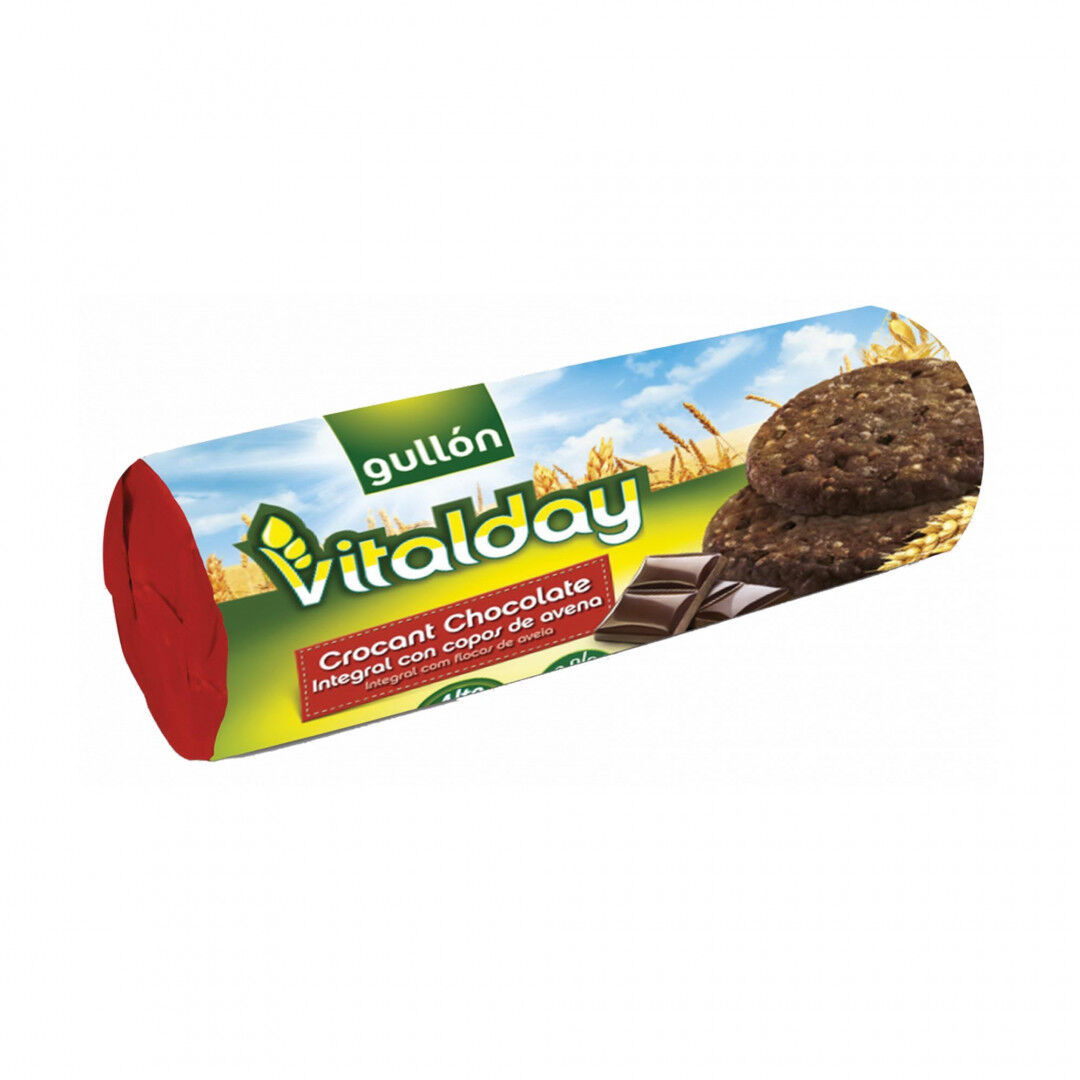 Bolachas Crocantes Chocolate Vitalday com Aveia