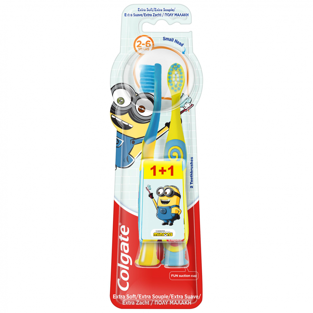 Escova de Dentes Infantil 2 a 6 anos
