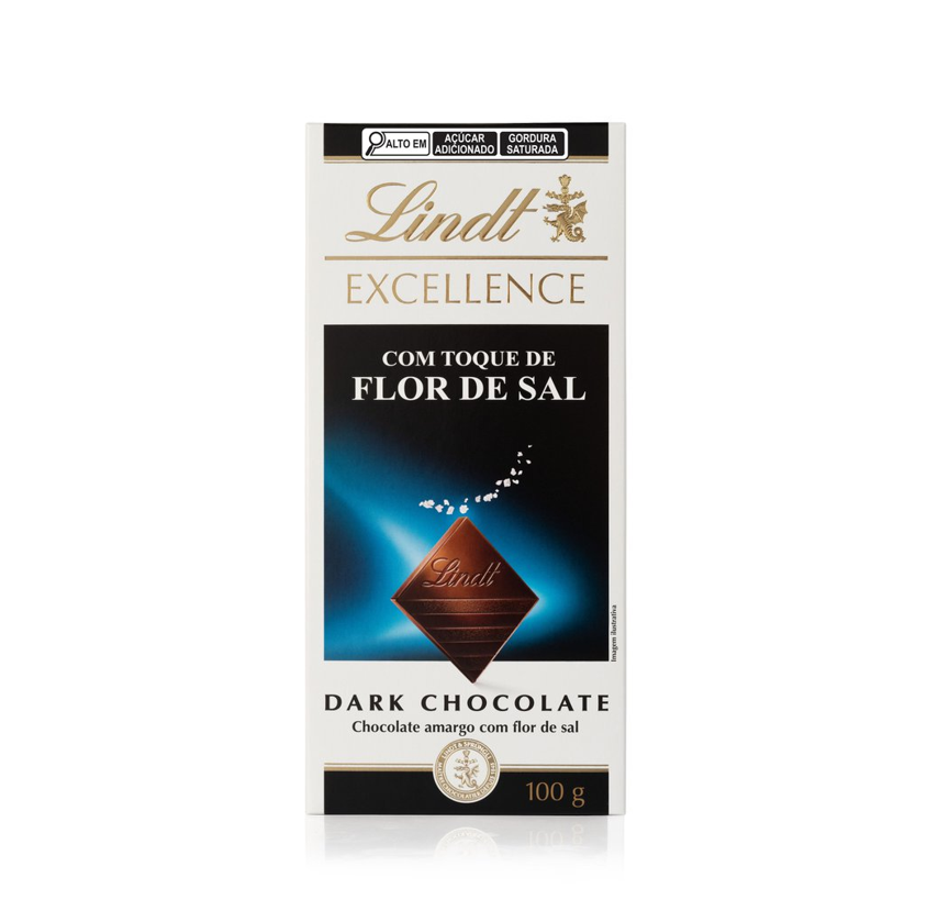 Tablete de Chocolate Negro Excellence com Flor de Sal