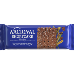 Bolachas Shortcake de Chocolate