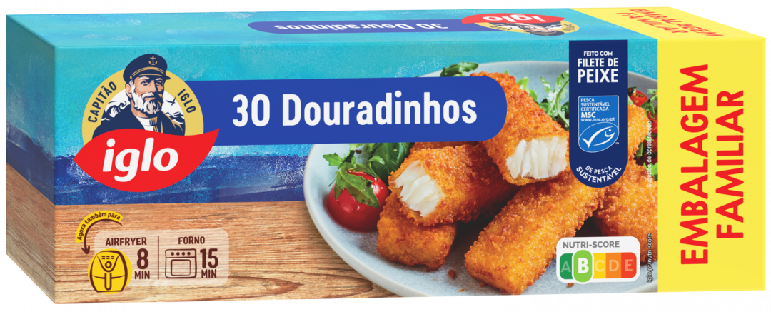 Douradinhos de Peixe Congelados