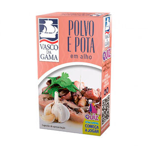 Polvo e Pota em Alho