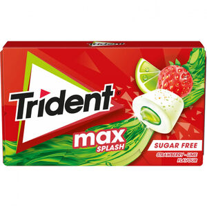 Pastilhas Elásticas Max Splash, Morango e Lima