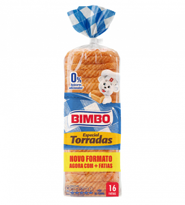 Pão de Forma Especial Torradas