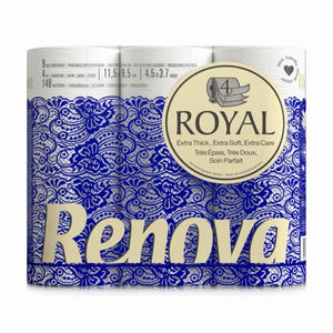 Papel Higiénico Royal 4 Folhas 9 Rolos
