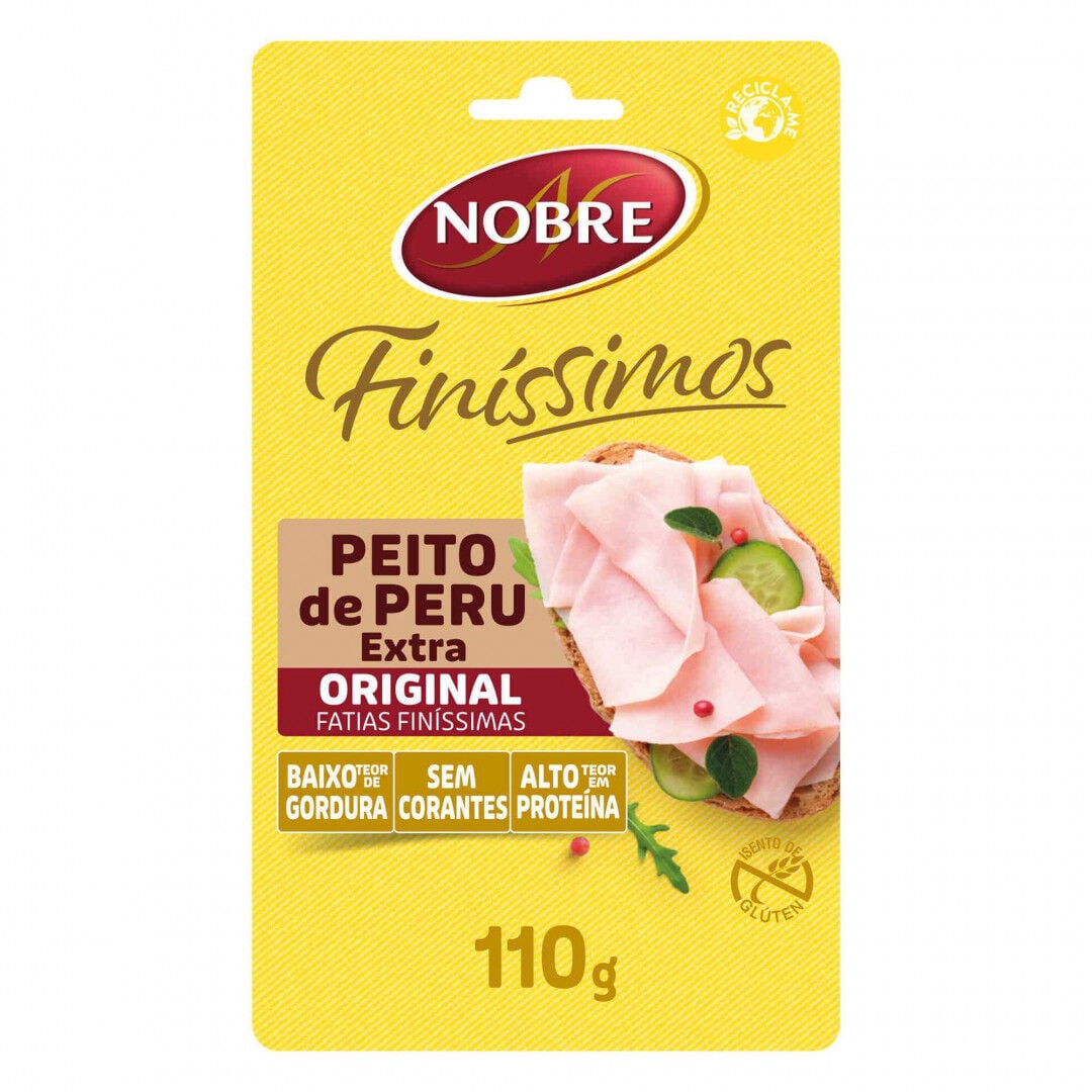 Fiambre Peito de Peru Extra Fatias Finas