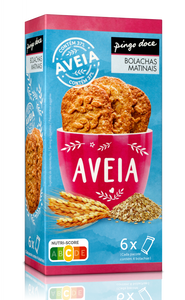 Bolachas Matinais de Aveia