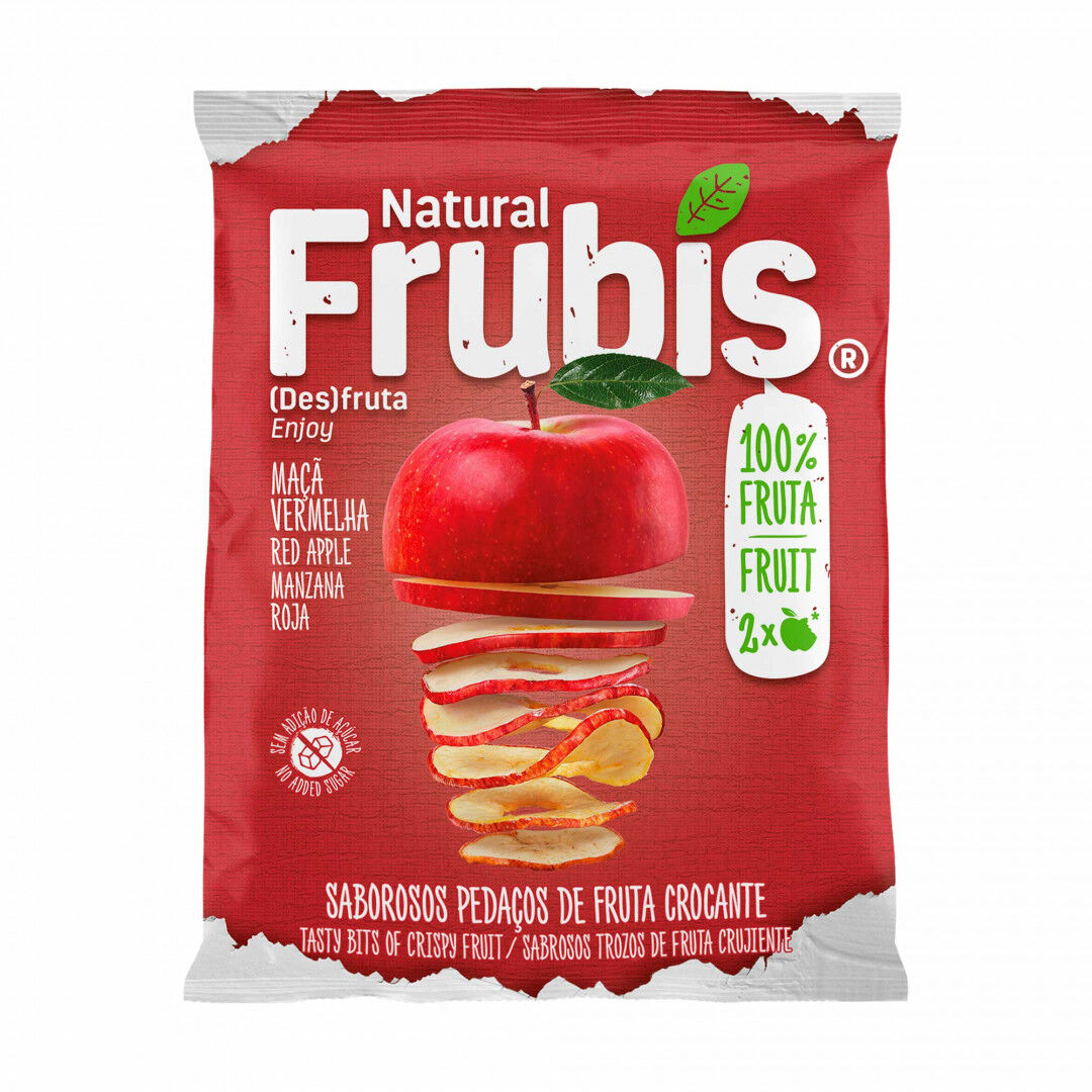 Maçã Vermelha Desidratada Frubis | Pingo Doce