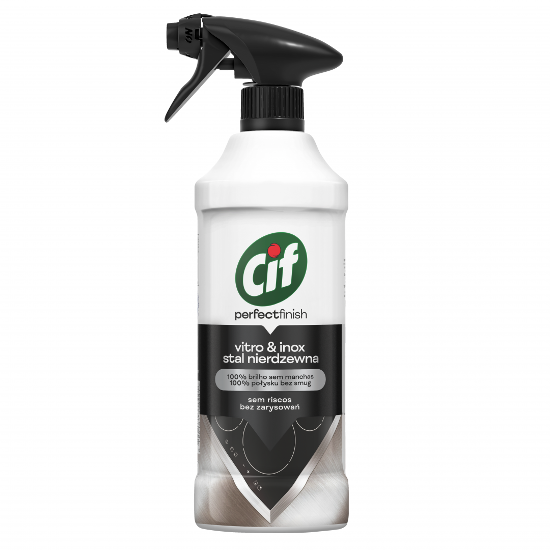 Cif Desengordurante Vitrocerâmica e Inox Spray, 435 ml