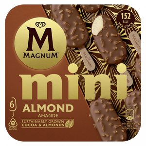 Gelado Mini Chocolate e Amêndoas