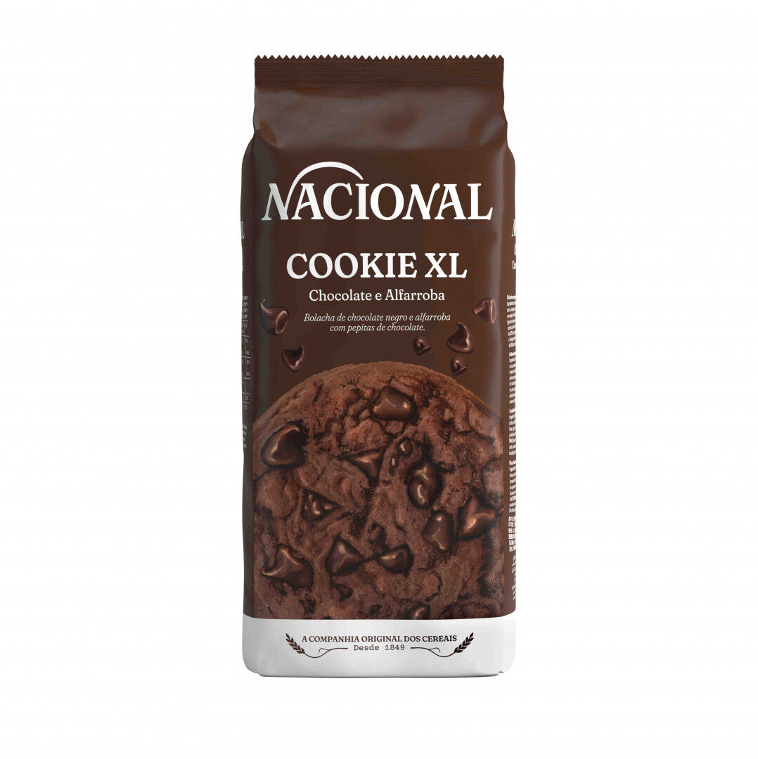 Bolachas Cookie XL Chocolate e Alfarroba