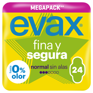 Pensos Higiénicos Fina e Segura Normal sem Abas