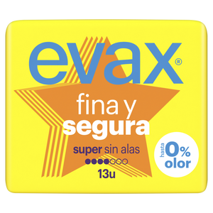 Pensos Higiénicos Fina e Segura Super sem Abas