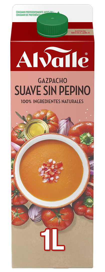 Gaspacho Suave sem Pepino
