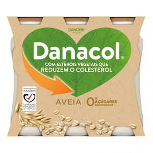 Iogurte Líquido Reduz Colesterol Aveia Pack 6