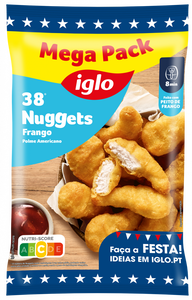 Nuggets de Frango Polme Americano Congelados