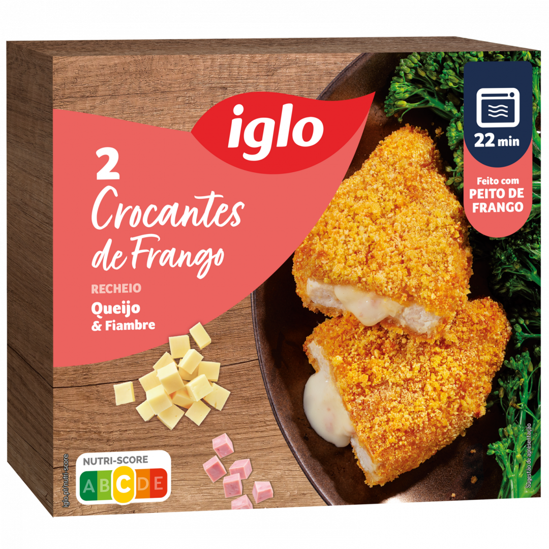 Crocantes de Frango com Queijo e Fiambre