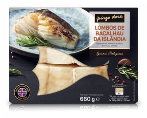 Lombos de Bacalhau da Islândia Congelados