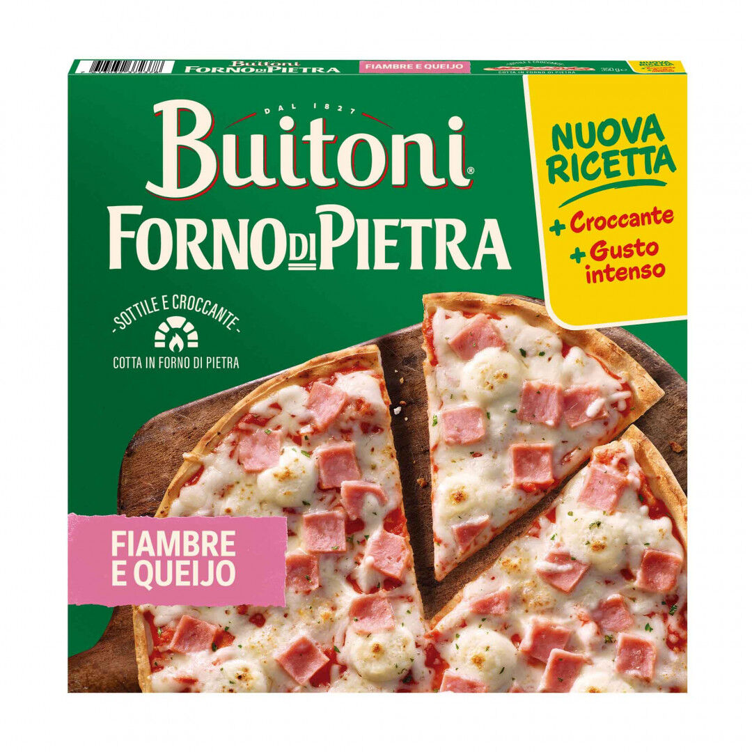 Pizza Fiambre e Queijo