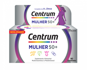 Multivitamínico Centrum Mulher 50+