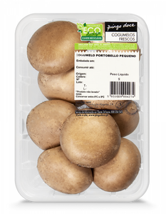 Cogumelos Portobello Pequenos Embalados