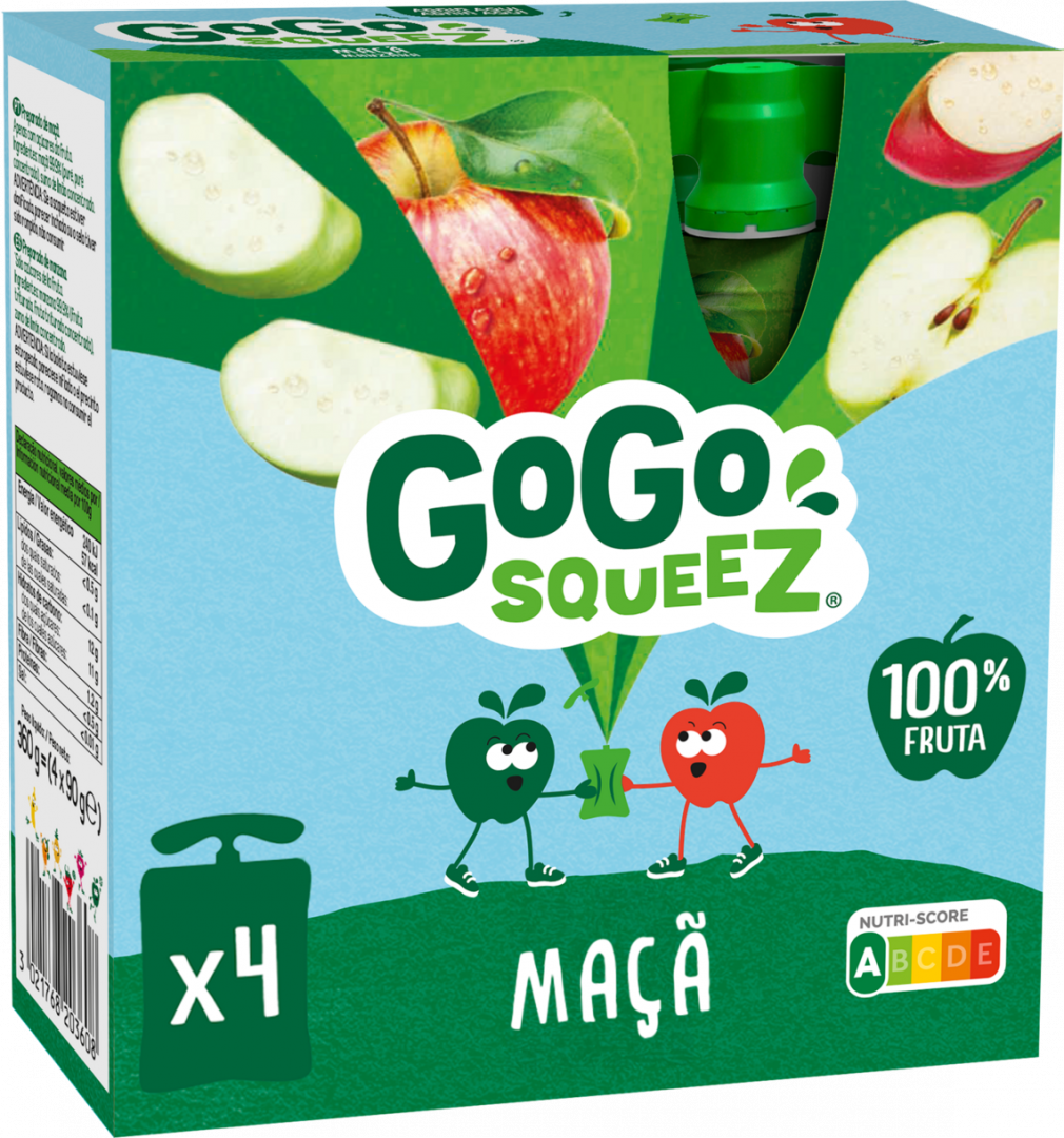 Bolsas de Fruta Maçã Pack 4