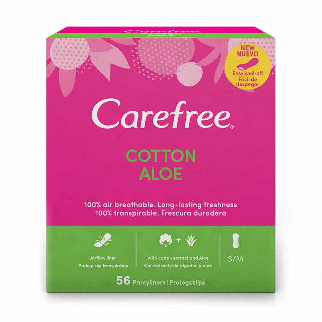 Pensos Diários Cotton Feel Normal Aloe