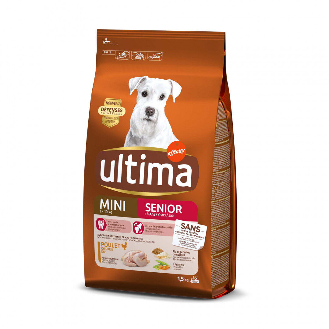 Comida Seca para Cão Mini Sénior com Frango