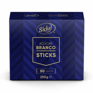 Açúcar Branco 50 Sticks