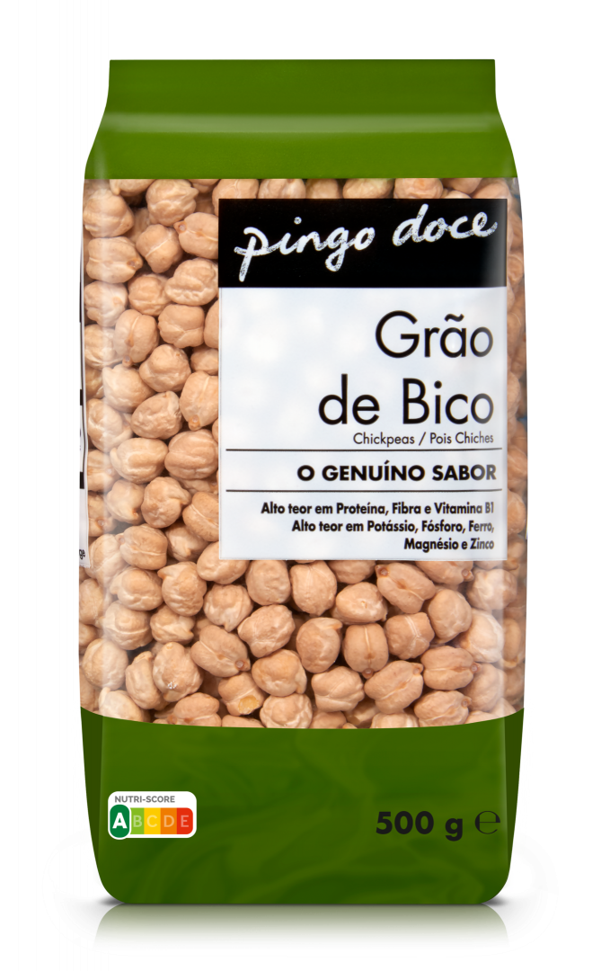 Grão-de-bico seco
