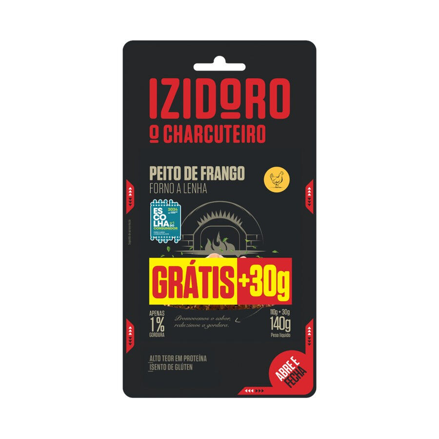 Fiambre Peito de Frango Forno a Lenha
