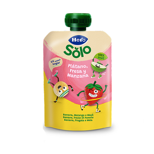 Bolsa de Fruta Banana, Morango e Maçã