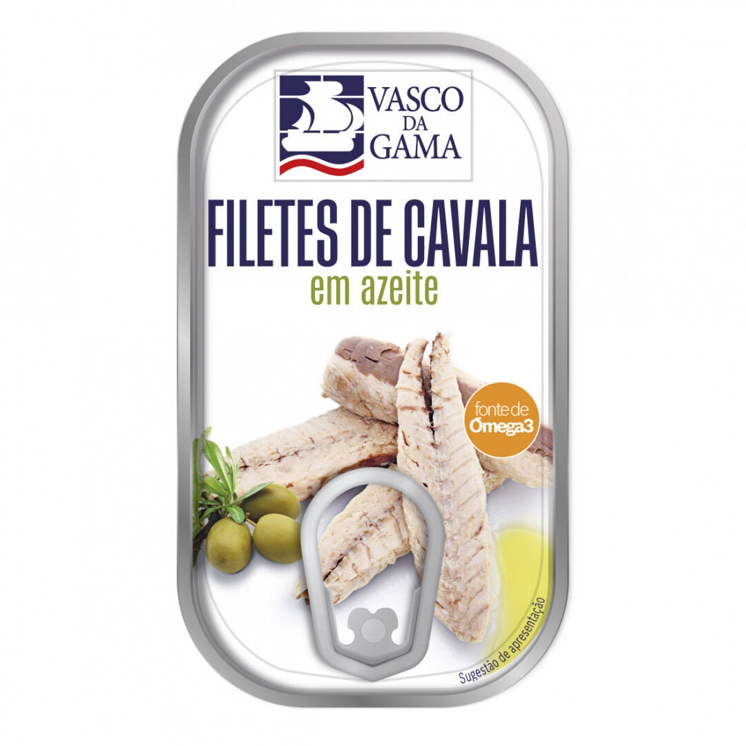 Filetes de Cavala em Azeite