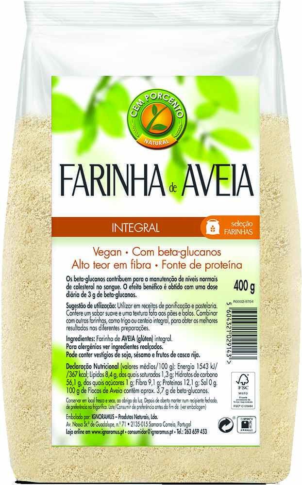 Farinha de Aveia Integral