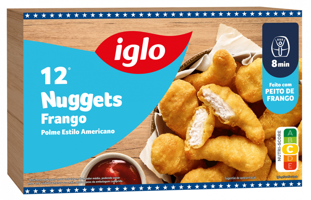 Nuggets de Frango Estilo Americano Congelados