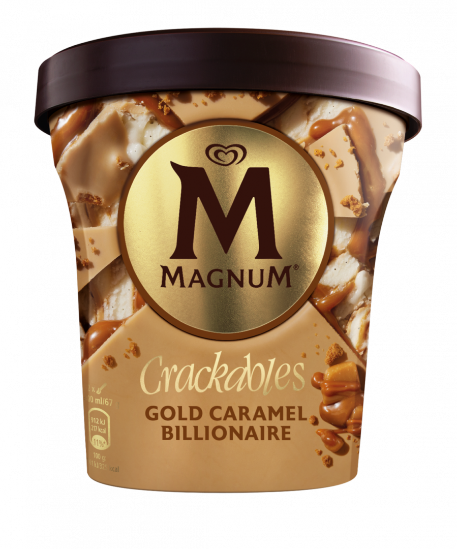 Gelado Gold Caramel Billionaire