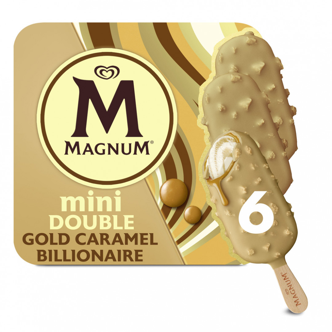 Gelado Double Gold Caramel Billionaire