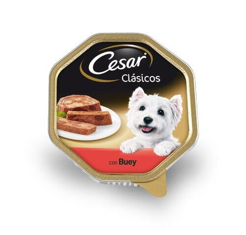 Cesar Comida Húmida para Cães Patê Sabor Boi, 150g