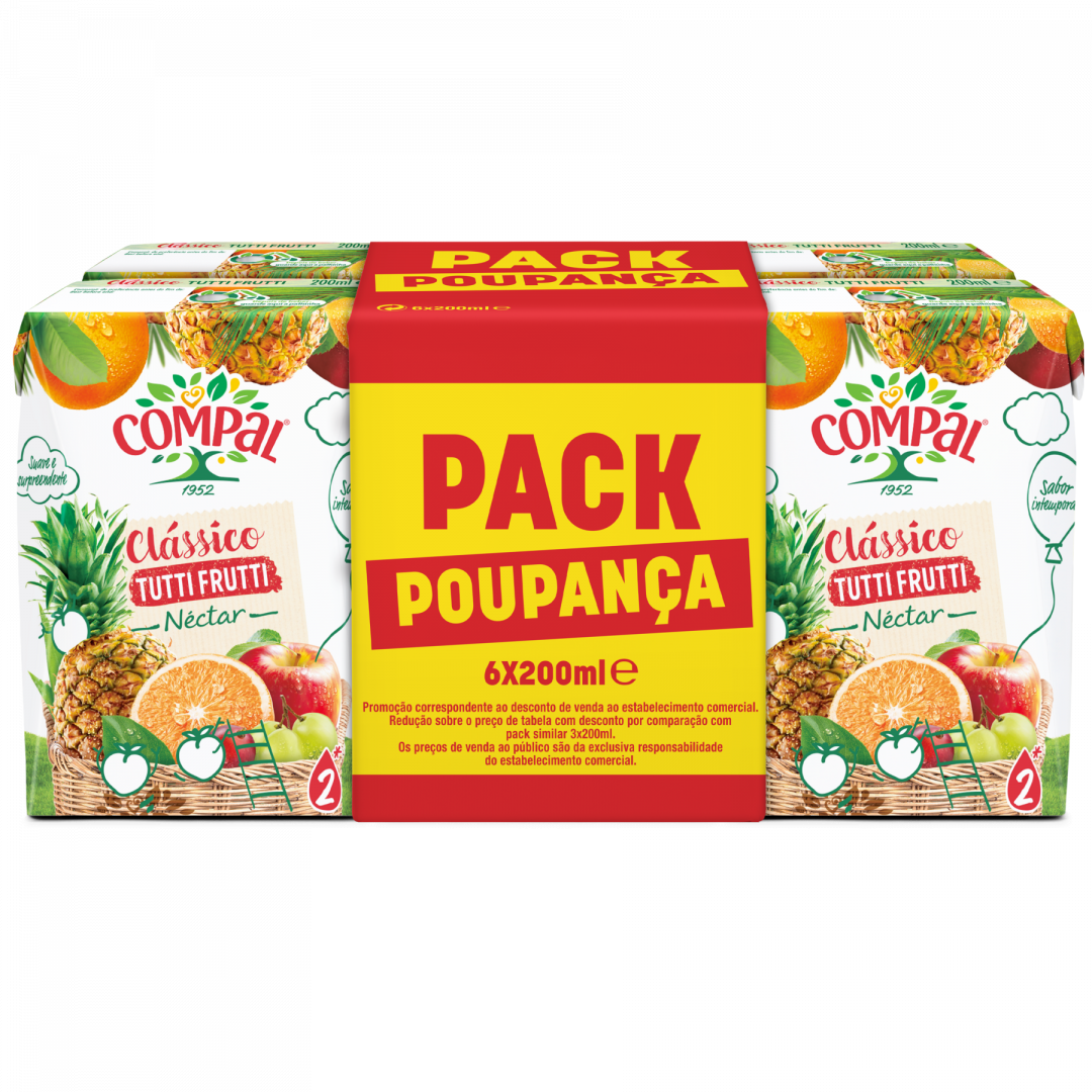 Néctar de Tutti Frutti Pack 6